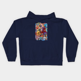 japanese art Kids Hoodie